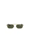 Persol Rectangle-frame Sunglasses In Green