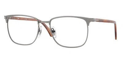 Persol Po1021v 1131 Occhiali Da Vista Gunmetal Per Uomo (solo Montatura) In Gray