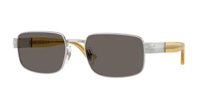 Persol Po1022s 518/b1 Men's Sunglasses Silver Size 58