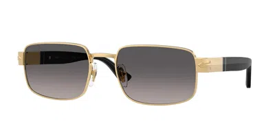 Persol Po1022s Polarized 515/m3 Men's Sunglasses Gold Size 58 In Orange