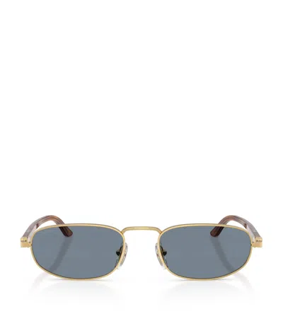 Persol Po1028s Pillow Sunglasses In Gold