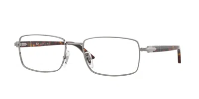 Persol Po1029v Men's Glasses, Gunmetal, Size 54 In White