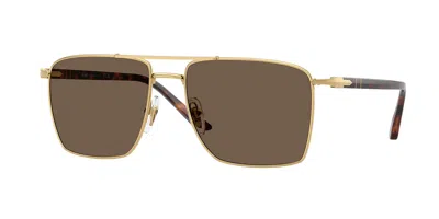 Persol Po1031s 11568t Men's Sunglasses Gold Size 57