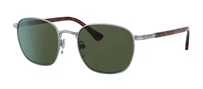 Persol Po2476s 513/31 Round Sunglasses In Gray