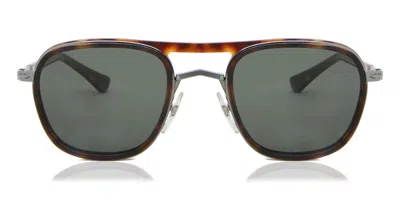 Persol Po2484s Polarized 114458 Occhiali Da Sole Tartarugatishell Per Uomo In Gray