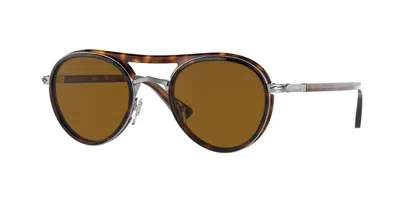 Persol Po2485s 114433 Occhiali Da Sole Tartarugatishell Per Uomo In Brown