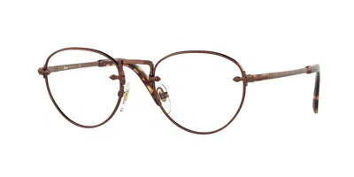 Persol Po2491v 1123 Men's Glasses Brown Size 51 - Free Lenses - Blue Light Block Available