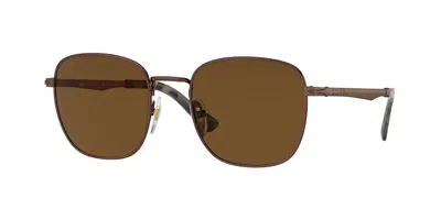 Persol Po2497s 518/31 Men's Sunglasses Silver Size 52 In Multi