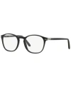 Persol Square Frame Glasses In Black