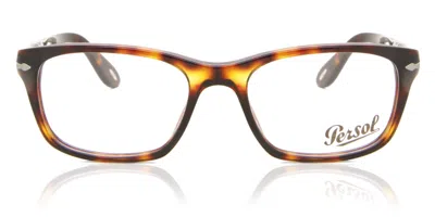 Persol Po3012v 24 Men's Glasses Tortoiseshell Size 54 - Free Lenses - Blue Light Block Available In Brown