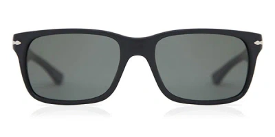Persol Po3048s Polarized 900058 Men's Sunglasses Black Size 58 In Red