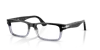 Persol Rectangular Frame Glasses In Black