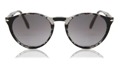 Persol Po3092sm Polarized 9057m3 Men's Sunglasses Grey Size 50 In Black