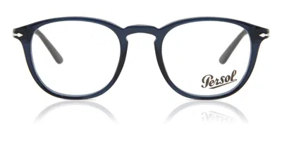 Persol Po3143v Galleria 900 1141 Occhiali Da Vista Blu Per Uomo (solo Montatura) In Blue