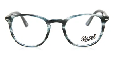 Persol Po3143v Galleria 900 Men's Glasses, Grey, Size 49