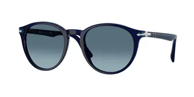 Persol Po3152s 181/q8 Men's Sunglasses Blue Size 52