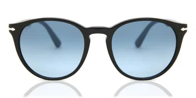 Persol Po3152s Galleria 900 9014q8 Occhiali Da Sole Neri Per Uomo In Black