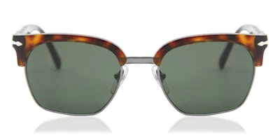 Persol Po3199s 24/31 Men's Sunglasses Tortoiseshell Size 53 In Gray