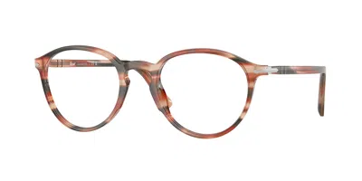 Persol Po3218v 1233 Occhiali Da Vista Rossi Per Uomo (solo Montatura)