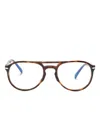 Persol Po3235s Pilot-frame Optical Glasses In Brown