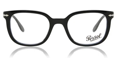 Persol Po3263v 95 Occhiali Da Vista Neri Per Uomo (solo Montatura) In Black