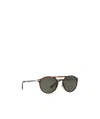 Persol Po3264s Round-frame Sunglasses In Black