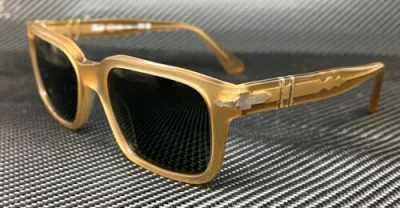 Pre-owned Persol Po3272s 116931 Beige Opal Green Unisex 55 Mm Sunglasses