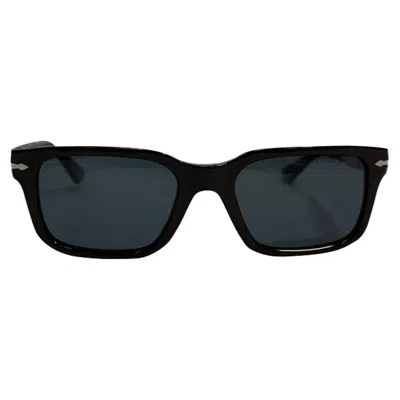 Pre-owned Persol Po3272s Square-framed Sunglasses In Black Acetate In Brown