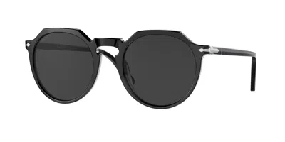 Persol Po3281s Polarized 95/48 Occhiali Da Sole Neri Per Uomo In Black