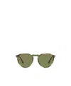 Persol Po3286s Pantos-frame Sunglasses In Green