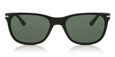 Persol Po3291s 95/31 Men's Sunglasses Black Size 54 In Green