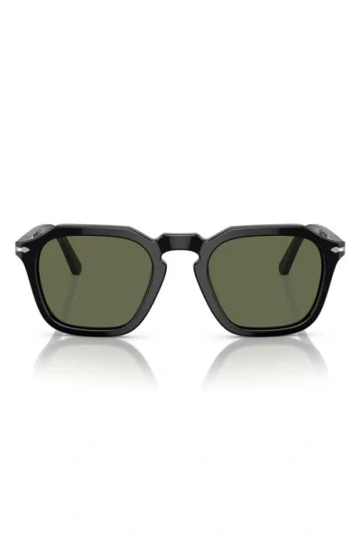Persol Po3292s 50mm Polarized Square Sunglasses In Black