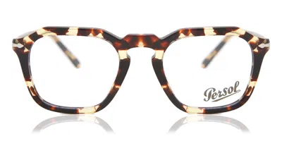 Persol Po3292v 985 Men's Glasses Tortoiseshell Size 50 - Free Lenses - Blue Light Block Available In Havana