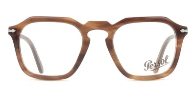 Persol Po3292v Men's Glasses, Brown, Size 48
