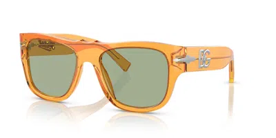 Persol Po3294s 116852 Occhiali Da Sole Arancioni Per Uomo In Yellow