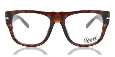 Persol Po3294v 24 Occhiali Da Vista Tartarugatishell Per Uomo (solo Montatura) In Brown