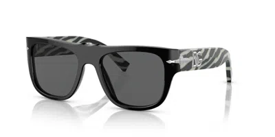 Persol Po3295s 1164b1 Occhiali Da Sole Neri Per Donna In Black