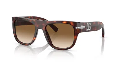 Persol Po3295s 24/51 Occhiali Da Sole Tartarugatishell Per Donna In Brown
