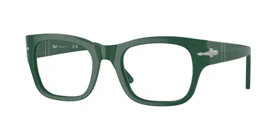 Persol Po3297v 1171 Men's Glasses Green Size 50 - Free Lenses - Blue Light Block Available