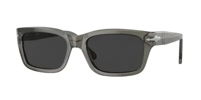 Persol Po3301s Polarized 110348 Men's Sunglasses Clear Size 54 In Orange