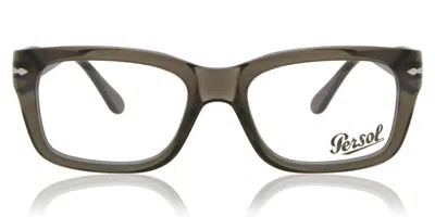 Persol Po3301v 1103 Men's Glasses Clear Size 54 - Free Lenses - Blue Light Block Available In Brown