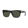 Persol Womens Black Po3333s Elio Square-frame Acetate Sunglasses In Black