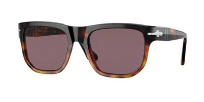 Persol Po3306s Polarized 1160af Men's Sunglasses Tortoiseshell Size 55 In Brown