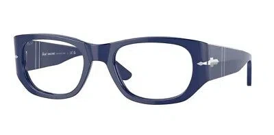 Pre-owned Persol Po3307s 1170gg Blue Transitions Signature Gen8 Sapphire 55 Mm Sunglasses In Transitions Signature Gen8 - Sapphire