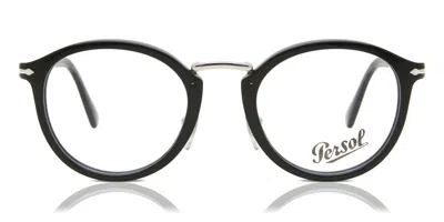Persol Po3309v Vico Asian Fit 95 Men's Glasses Black Size 51 - Free Lenses - Blue Light Block Available