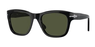 Persol Po3313s 95/31 Men's Sunglasses Black Size 55