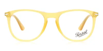 Persol Po3314v 204 Men's Glasses Yellow Size 53 - Free Lenses - Blue Light Block Available