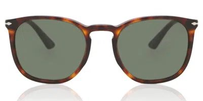 Persol Po3316s 24/31 Men's Sunglasses Tortoiseshell Size 52 In Brown