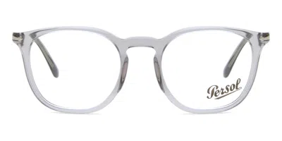 Persol Po3318v Men's Glasses, Clear, Size 49 In Gray