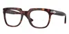 Persol Round-frame Glasses In Brown
